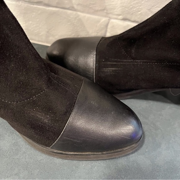 Camel Century Legend sz 250 US 8.5 black leather tall OTK boots - Picture 5 of 15